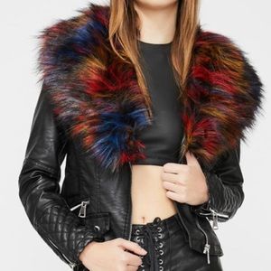 Leather jacket